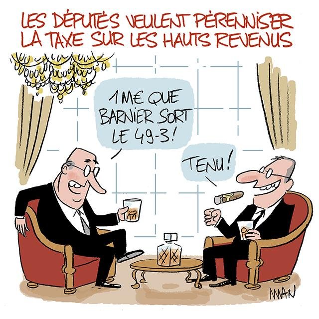Dessin de presse : Ultra-riches presse : Ultra-riches