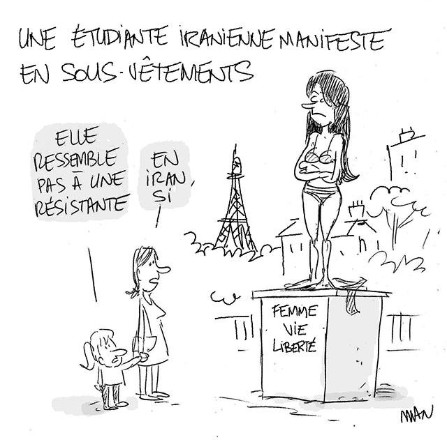 Dessin de presse : Résistante presse : Résistante
