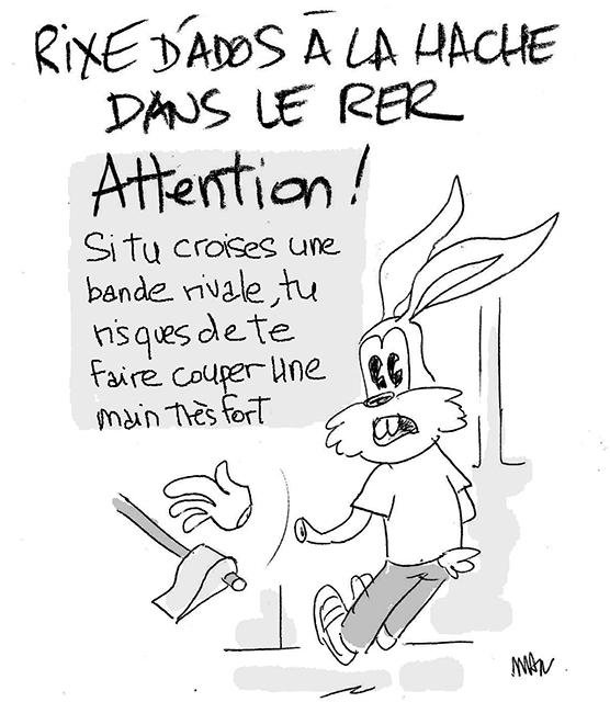 Dessin de presse : Hache presse : Hache
