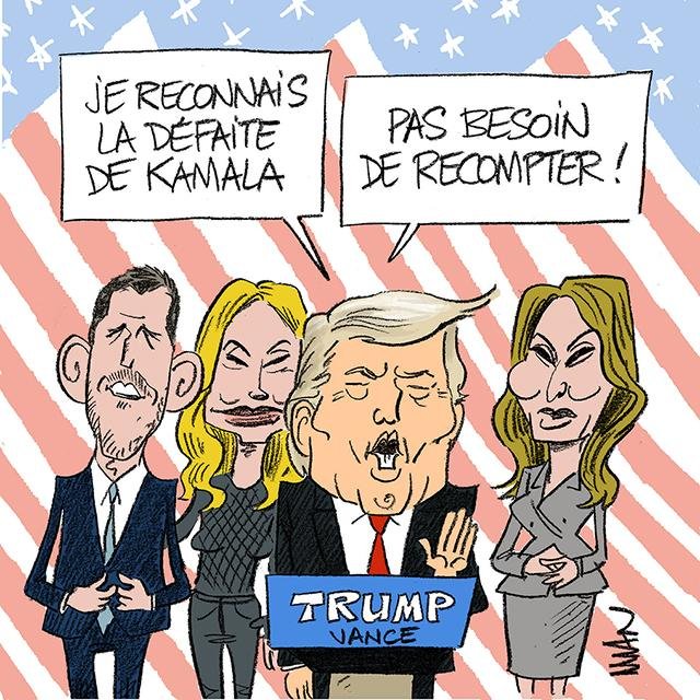 Dessin de presse : Défaite presse : Défaite