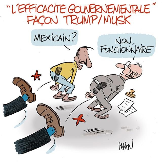 Dessin de presse : Efficacité presse : Efficacité