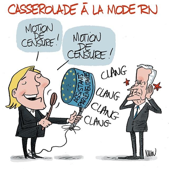 Dessin de presse : Casserolade mode RN presse : Casserolade mode RN