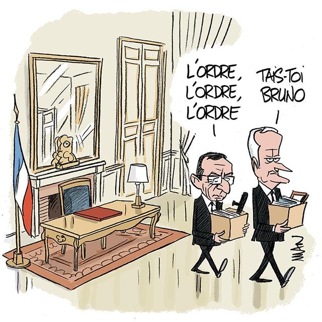 Dessin de presse : Ordre presse : Ordre
