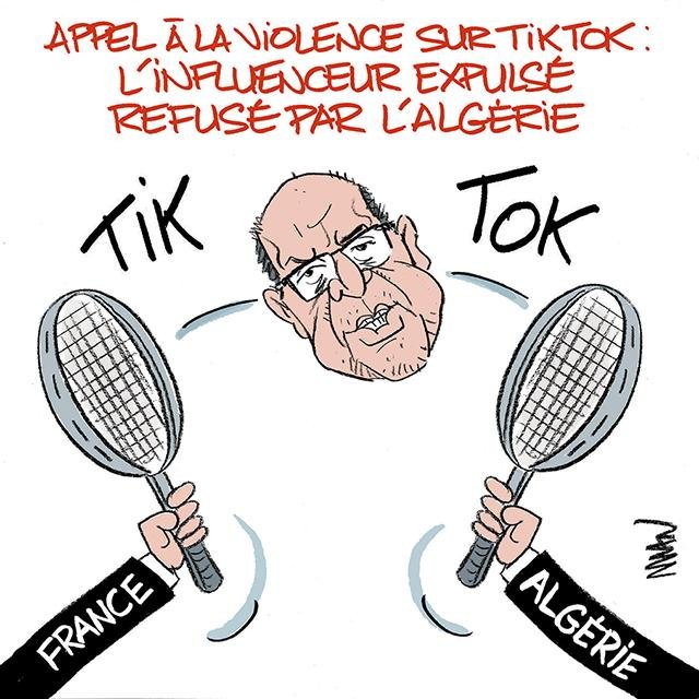 Dessin de presse : Influenceur presse : Influenceur