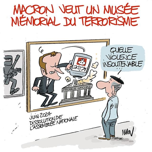 Dessin de presse : Mémorial du terrorisme presse : Mémorial du terrorisme