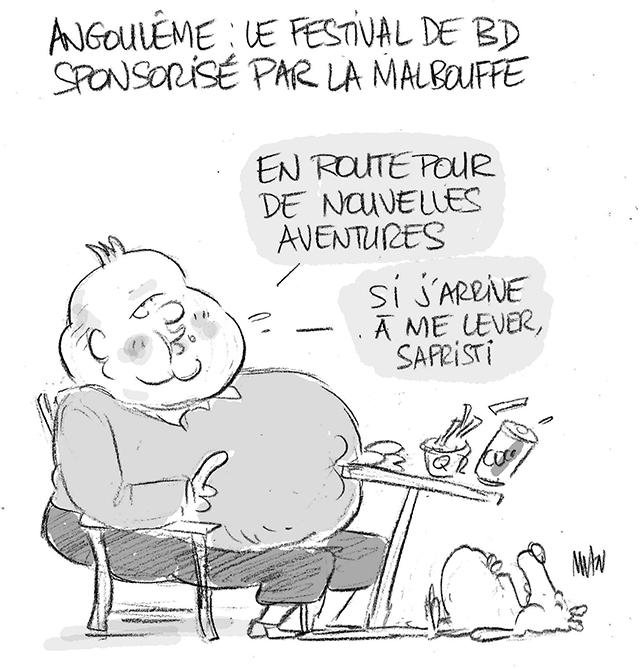 Dessin de presse : AngoulĂšme presse : AngoulĂšme