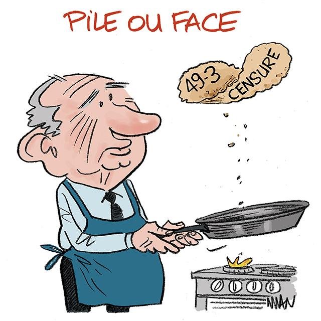Dessin de presse : Pile ou face presse : Pile ou face
