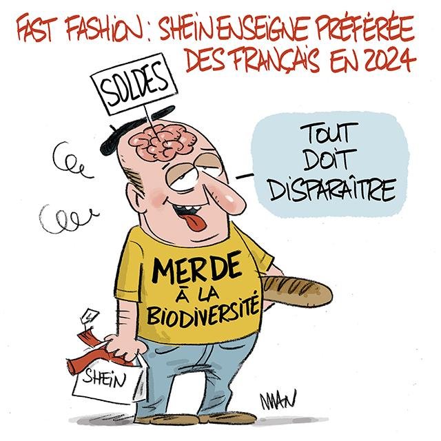 Dessin de presse : Shein presse : Shein