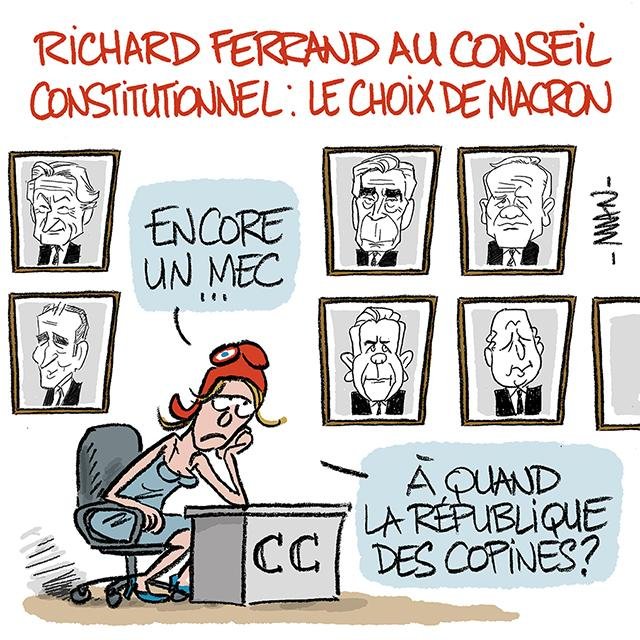 Dessin de presse : Copines presse : Copines