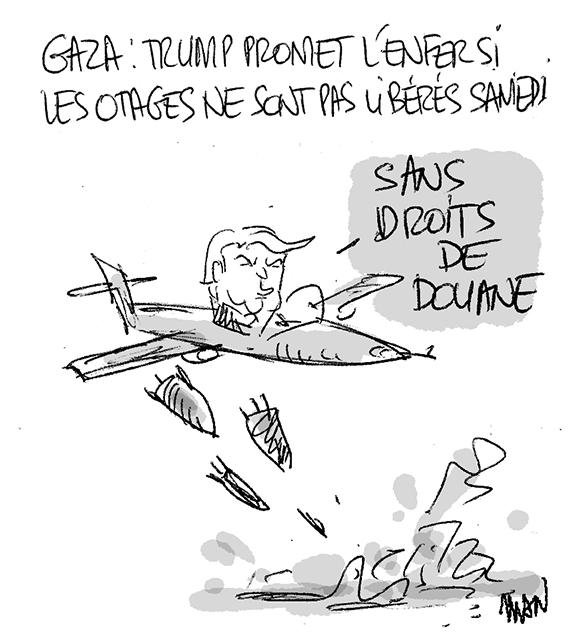 Dessin de presse : Enfer presse : Enfer