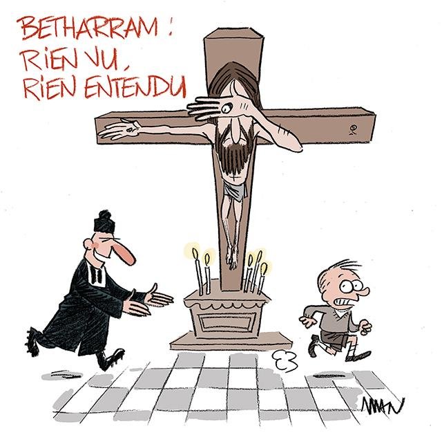 Dessin de presse : Betharram presse : Betharram