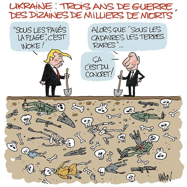 Dessin de presse : Ukraine, 3 ans presse : Ukraine, 3 ans