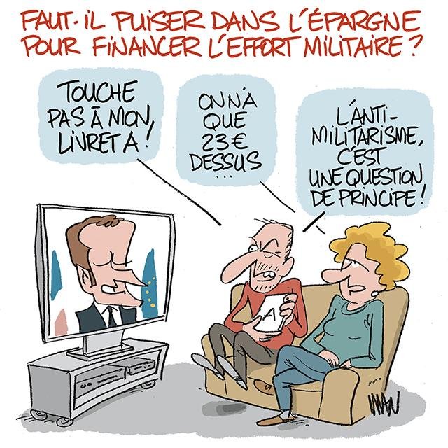 Dessin de presse : Economie de guerre presse : Economie de guerre
