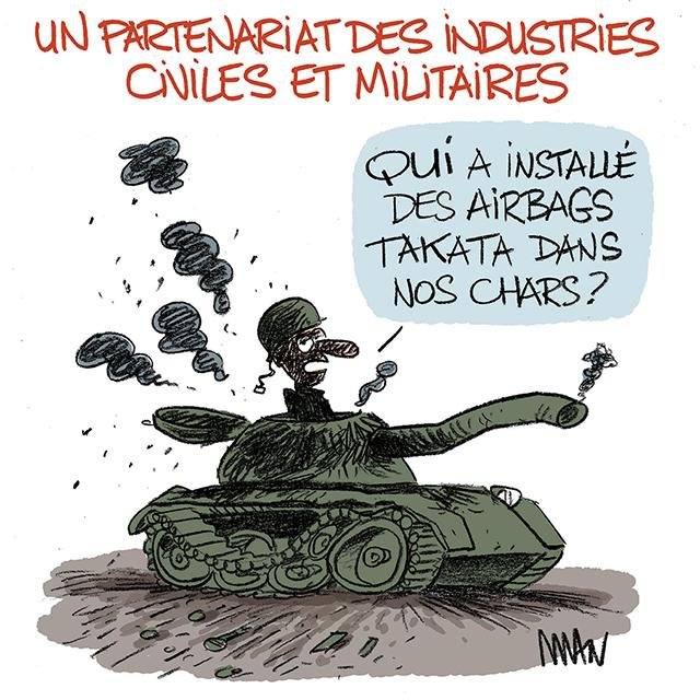 Dessin de presse : Partenariat presse : Partenariat