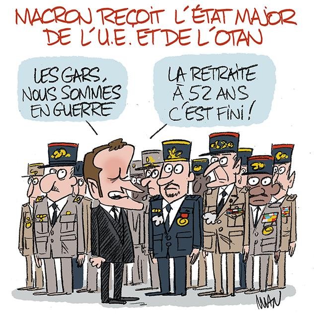 Dessin de presse : Ătat major presse : Ătat major