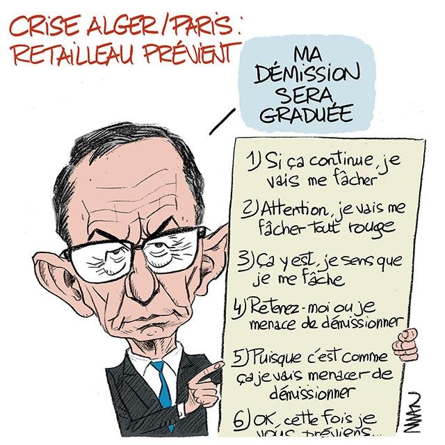 Dessin de presse : Retailleau gradué presse : Retailleau gradué