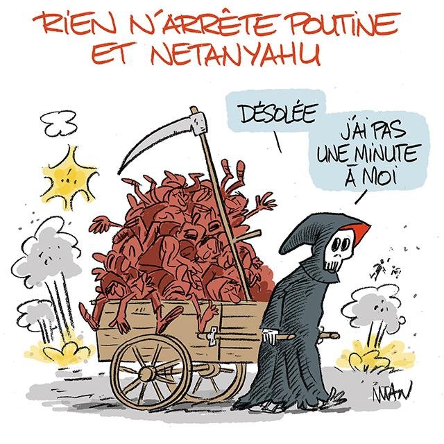 Dessin de presse : Charrette presse : Charrette