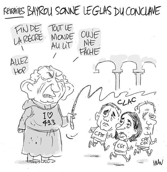 Dessin de presse : Conclave presse : Conclave