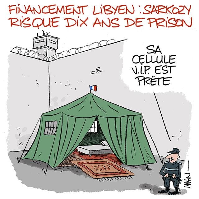 Dessin de presse : Ccellule VIP presse : Ccellule VIP