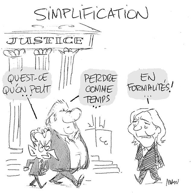 Dessin de presse : Formalités presse : Formalités