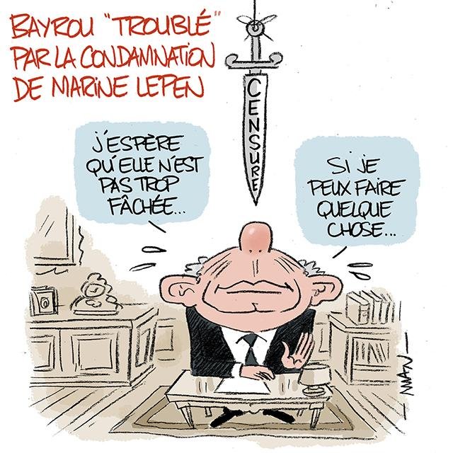 Dessin de presse : Troublé presse : Troublé