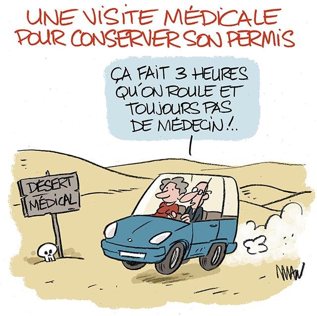 Dessin de presse : Permis presse : Permis