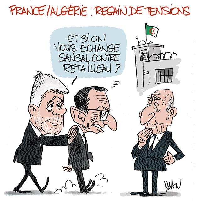 Dessin de presse : Echange presse : Echange
