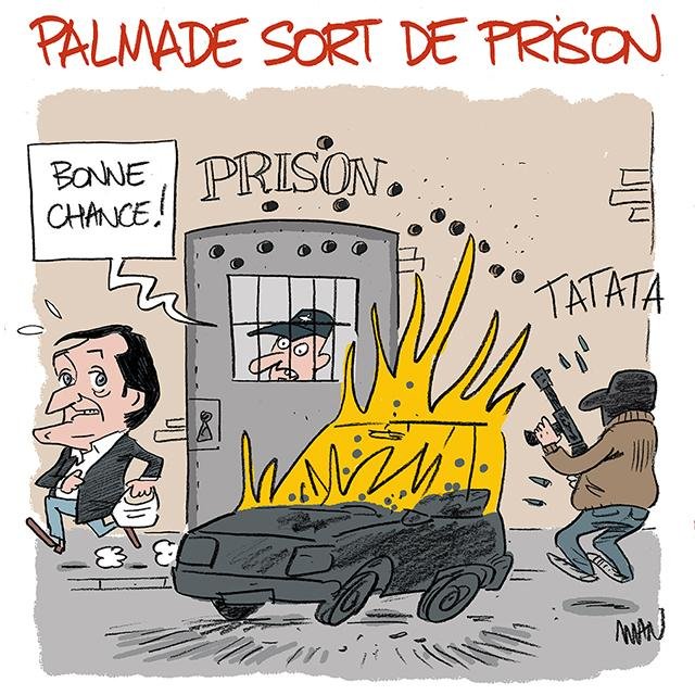 Dessin de presse : Palmade sort presse : Palmade sort