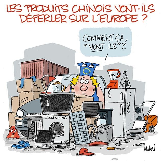 Dessin de presse : Produits chinois presse : Produits chinois