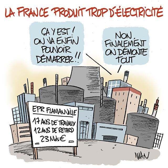 Dessin de presse : Trop d'Ă©lectriciâ Ă© presse : Trop d'Ă©lectriciâ Ă©