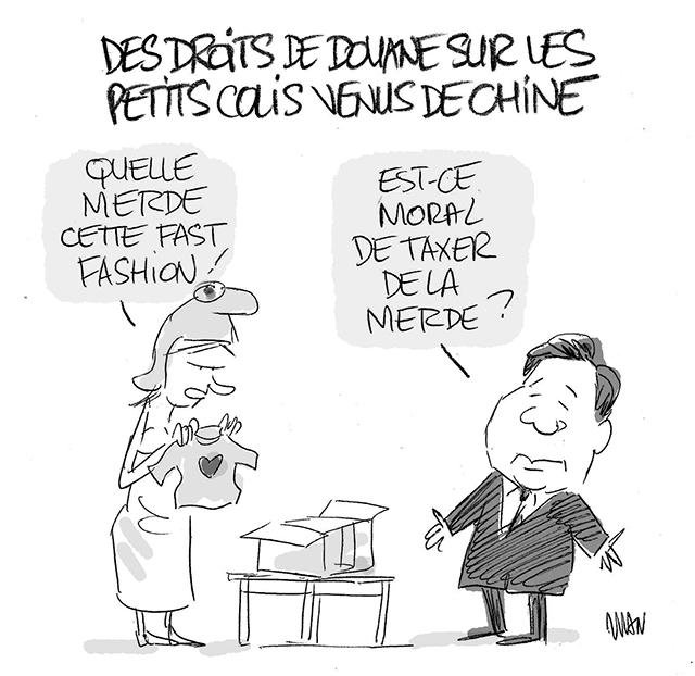 Dessin de presse : Petits colis presse : Petits colis