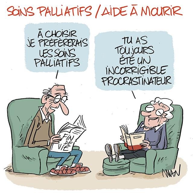 Dessin de presse : Procrastinateur presse : Procrastinateur