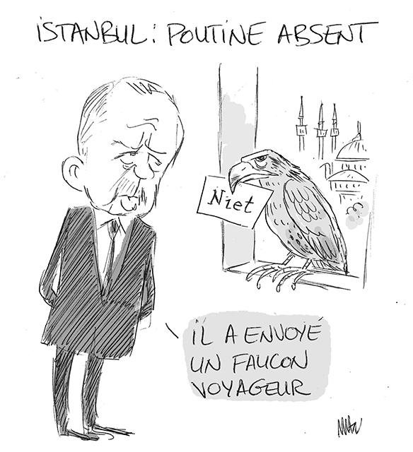 Dessin de presse : Poutine presse : Poutine