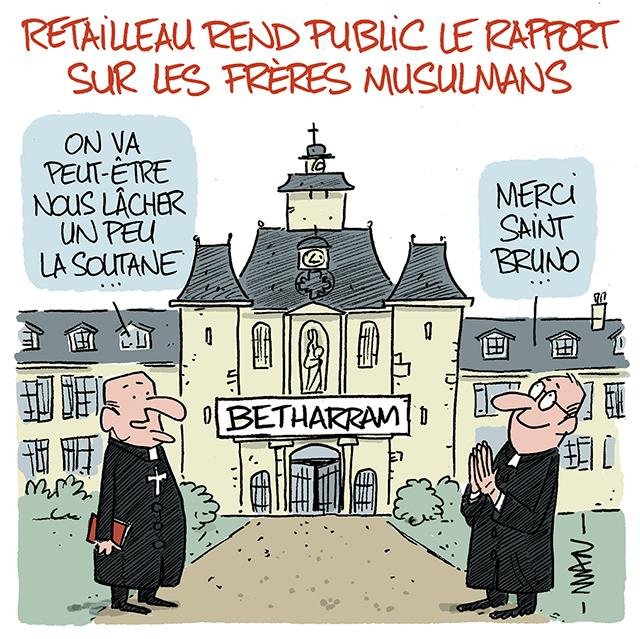 Dessin de presse : FrĂšres presse : FrĂšres