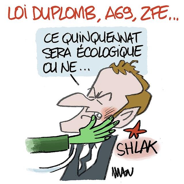 Dessin de presse : Claque presse : Claque