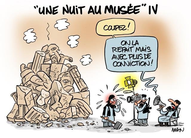 Dessin de presse : Mossoul presse : Mossoul