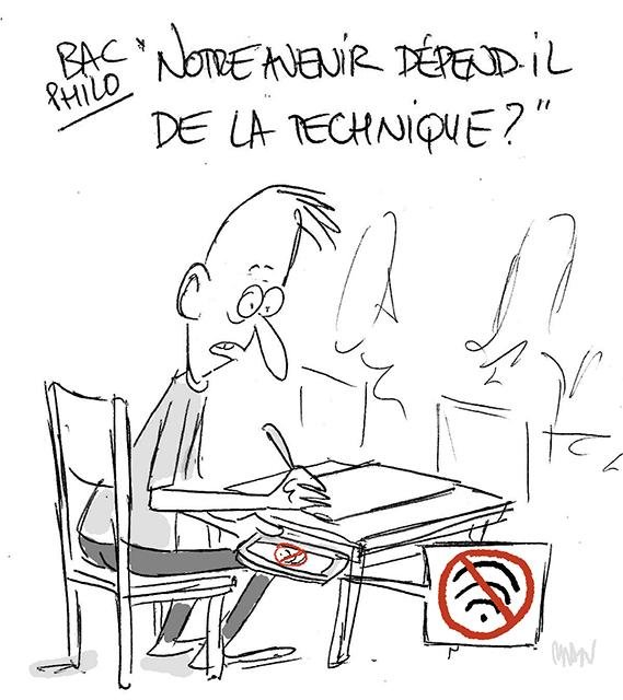 Dessin de presse : Technique presse : Technique