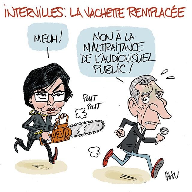Dessin de presse : Vachette presse : Vachette