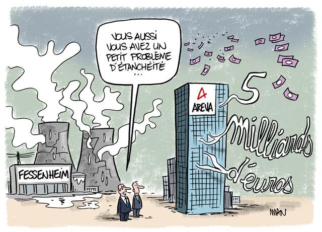 Dessin de presse : étanchéité presse : étanchéité