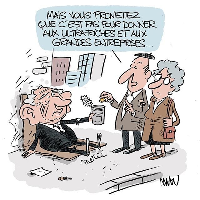 Dessin de presse : Dette presse : Dette