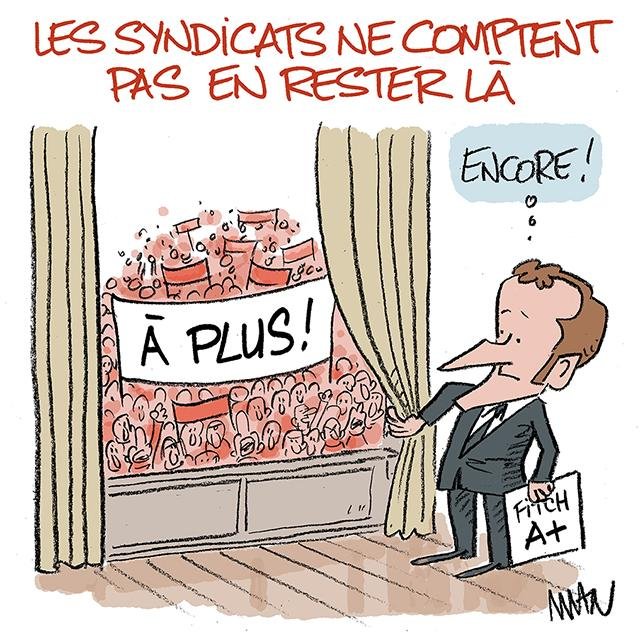 Dessin de presse : A plus presse : A plus