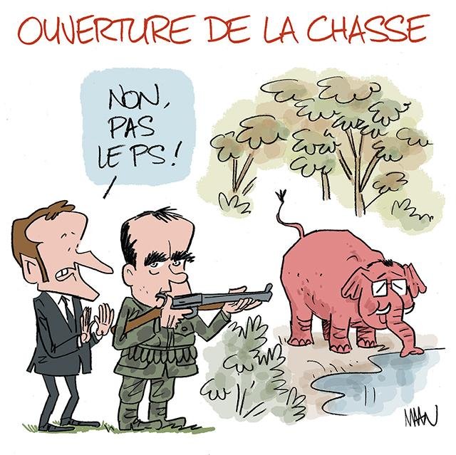 Dessin de presse : Ouverture presse : Ouverture