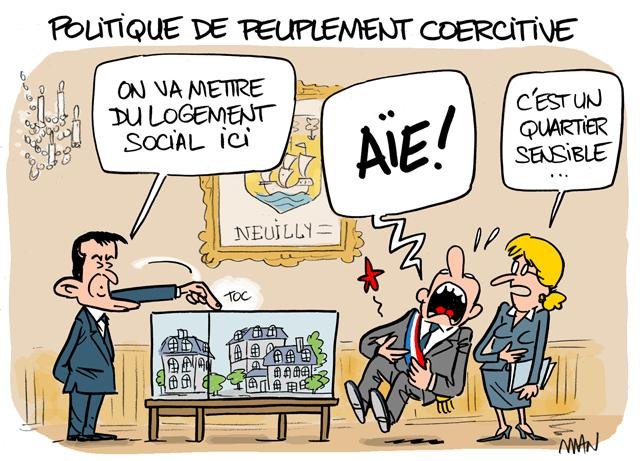 Dessin de presse : Coercitive presse : Coercitive