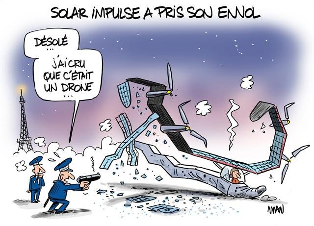 Dessin de presse : Solar presse : Solar