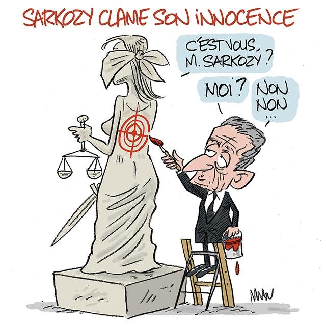 Dessin de presse : Sarko presse : Sarko