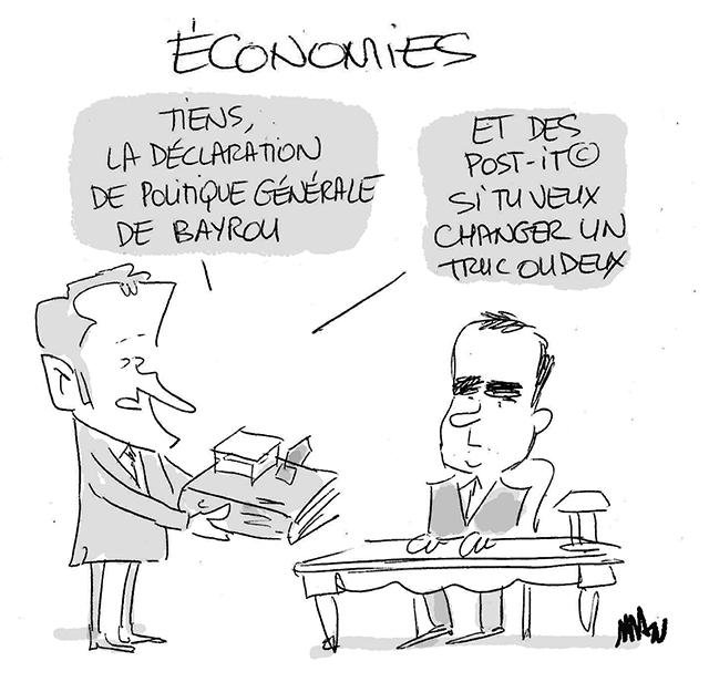 Dessin de presse : Déclaration presse : Déclaration