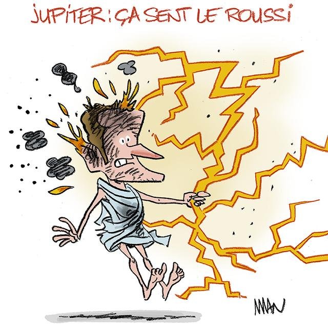 Dessin de presse : Roussi presse : Roussi