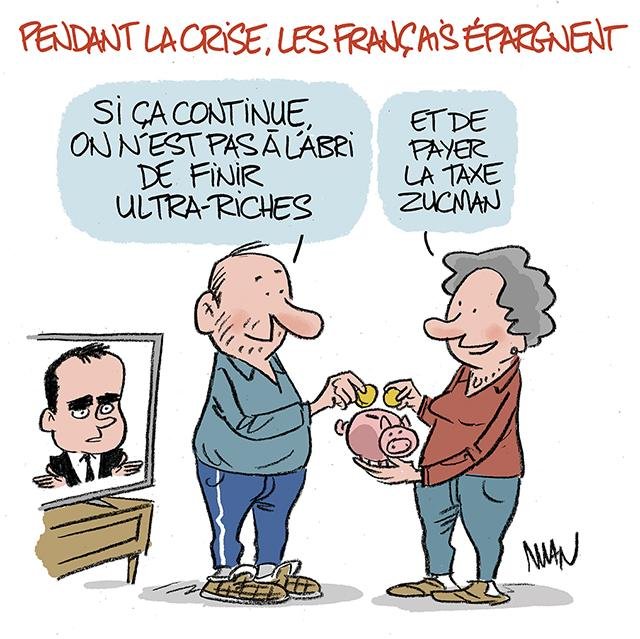 Dessin de presse : Épargne presse : Épargne