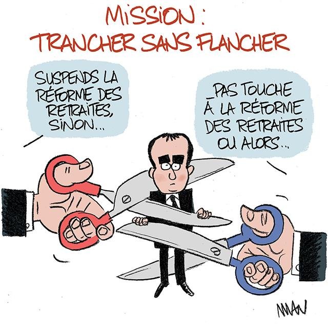Dessin de presse : Trancher presse : Trancher