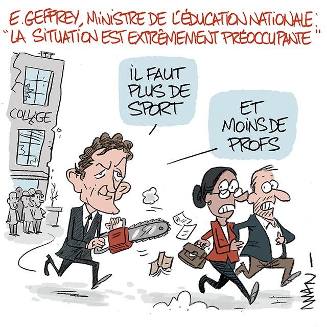 Dessin de presse : Geffrey presse : Geffrey
